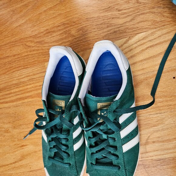 Men's Green Adidas Skateboarder Shoe - Size 8 - Picture 10 of 11